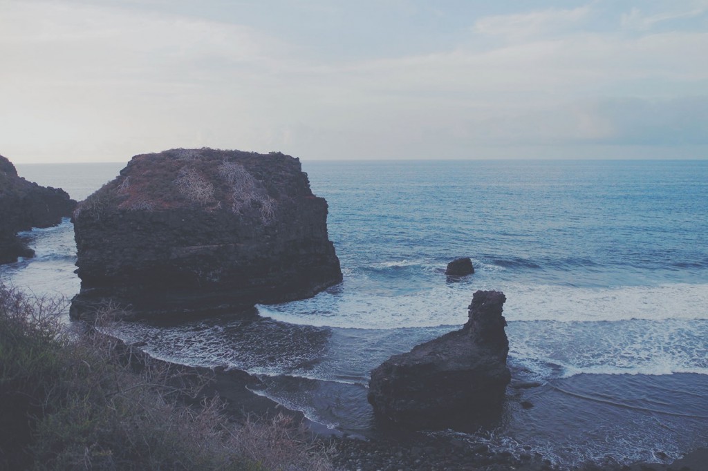 Beautiful Wild little Beach at the North Coast of Tenerife Island.