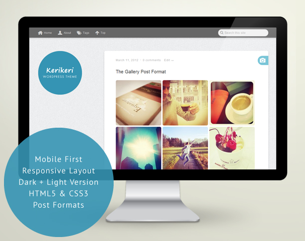 Premium mobile-first, responsive WordPress Theme Kerikeri