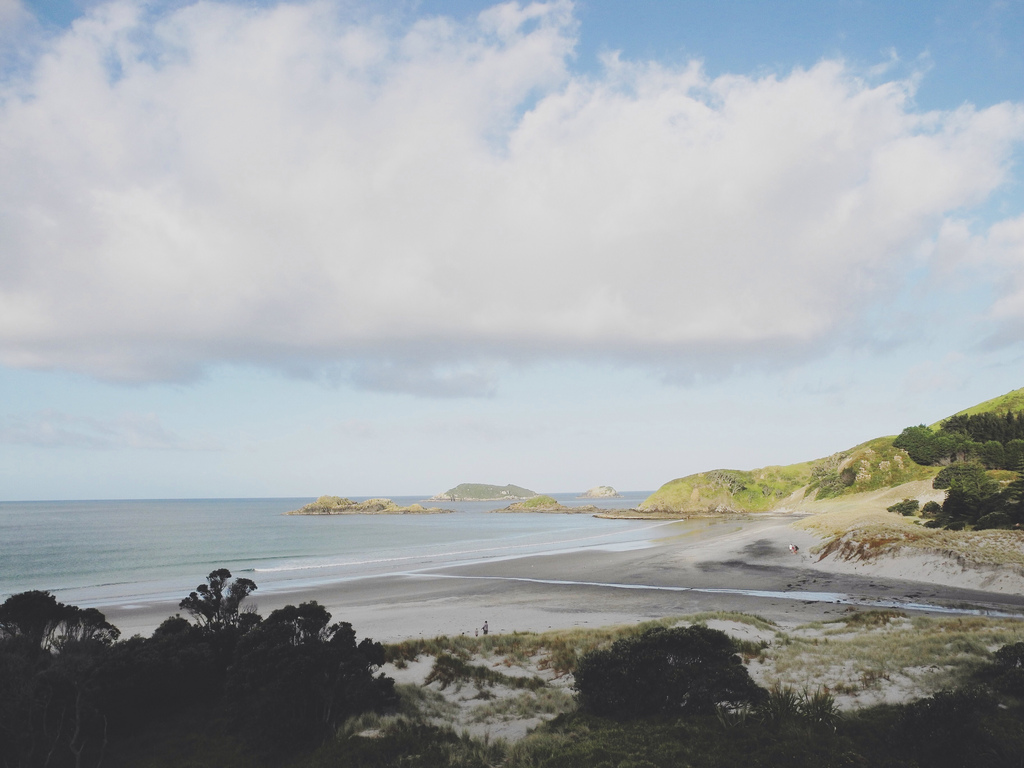 What a beautiful beach setting in Northland, New Zealand.