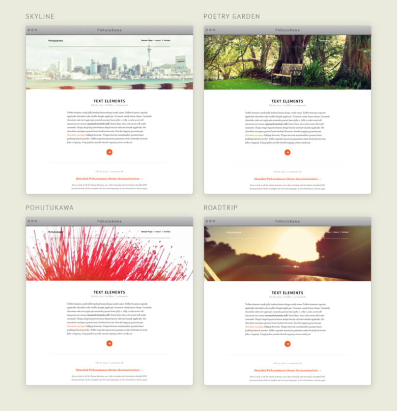Pohutukawa Header Images