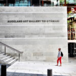 At the Auckland Art Gallery